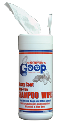Groomer's Goop Rinse Free Shampoo Wipe
